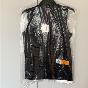 Anne Klein Black Sleeveless Pleat Knit Top